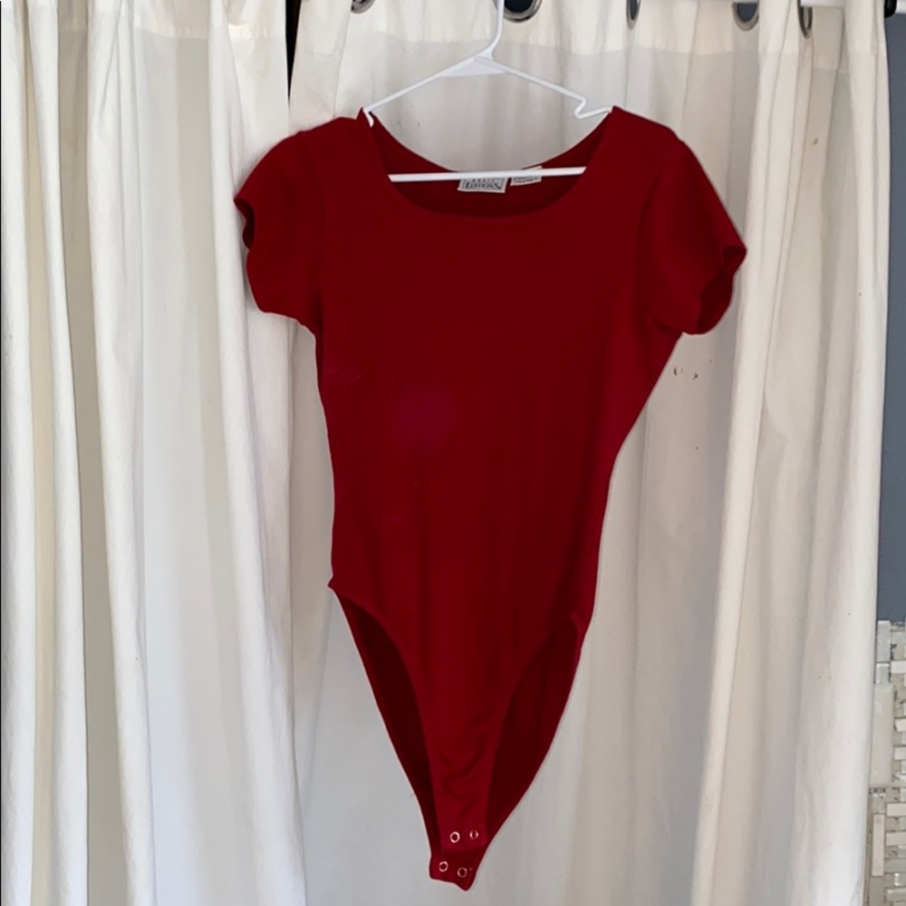 Red onesie